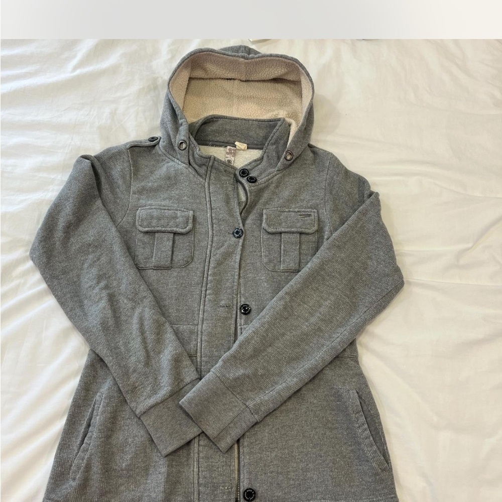 Element Wood & Thread Gray Jacket Large